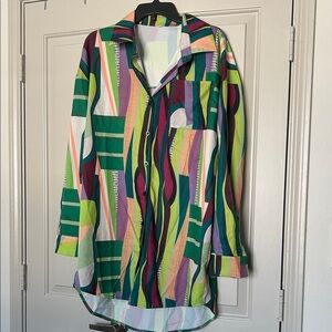 SHEIN Multicolor Striped Women’s Shirt